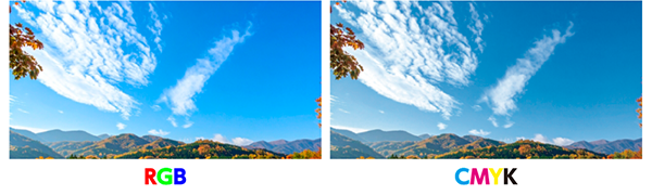 �Ķ��μ̿���RGB����CMYK���Ѵ�������ӥ��᡼��