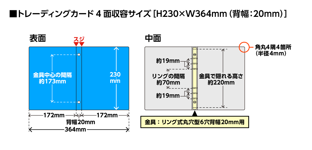 �ȥ졼�ǥ��󥰥�����4�̼��ƥ�������H230��W364mm��������20mm�ˡ�