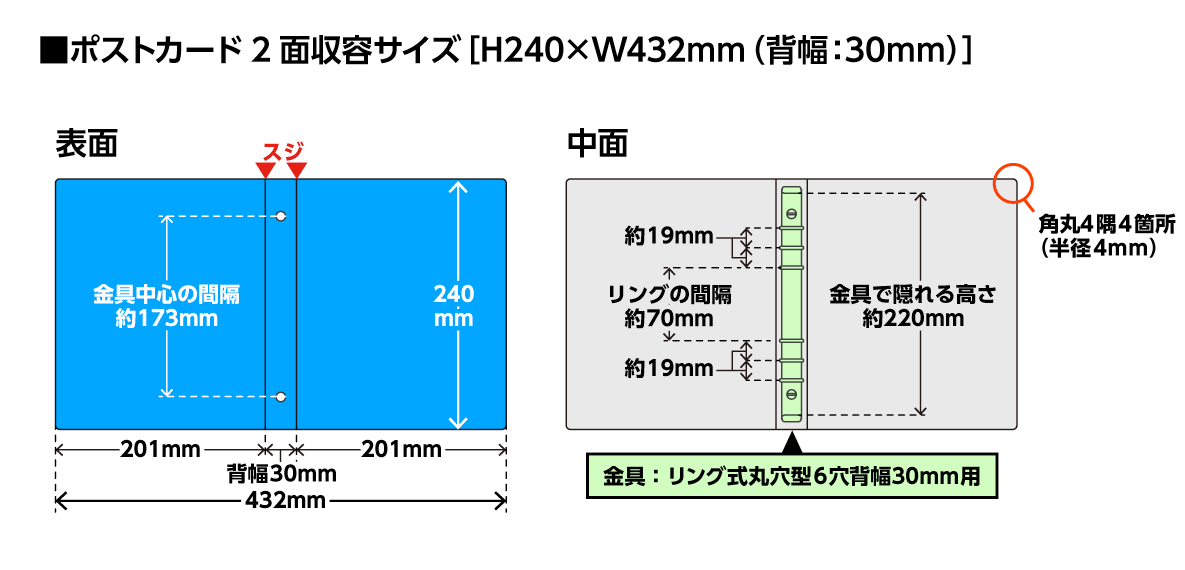 �ݥ��ȥ�����2�̼��ƥ�������H240��W432mm��������30mm�ˡ�